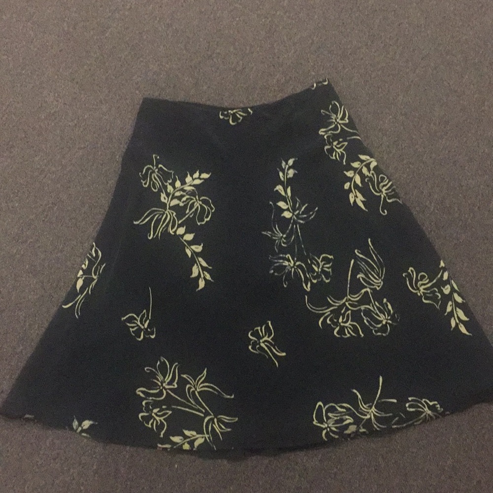 Ralph Lauren navy/cream skirt